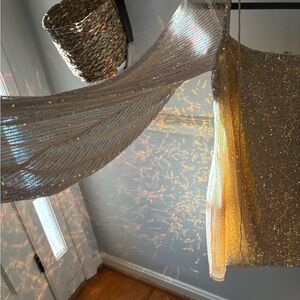 Super cute Party or homecoming dress. All sequin with balloon sleeves.